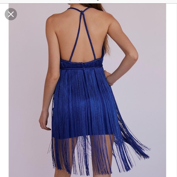 Free People fringe dress NWOT - Picture 3 of 8